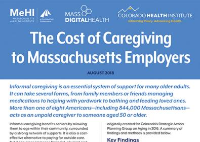 2018 Cost of Caregiving to Massachusetts Employers (PDF Download)