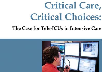 Critical Care, Critical Choices Report Cover - Download PDF